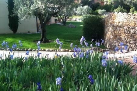 滨海萨纳里Maison Privee Au Calme Dans Mas Provencal别墅 外观 照片