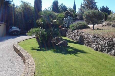 滨海萨纳里Maison Privee Au Calme Dans Mas Provencal别墅 外观 照片