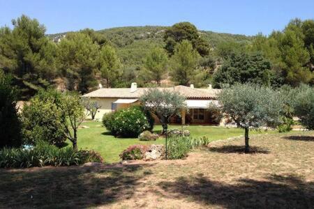 滨海萨纳里Maison Privee Au Calme Dans Mas Provencal别墅 外观 照片